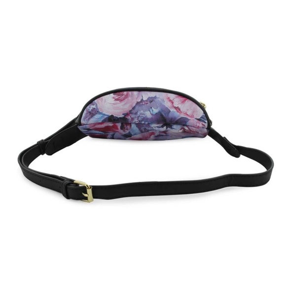 NWT Floral Fanny Pack Flower Body Bag - Picture 6 of 7